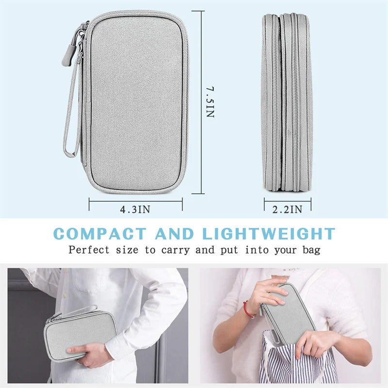 Pochette de Rangement Câbles Étanche