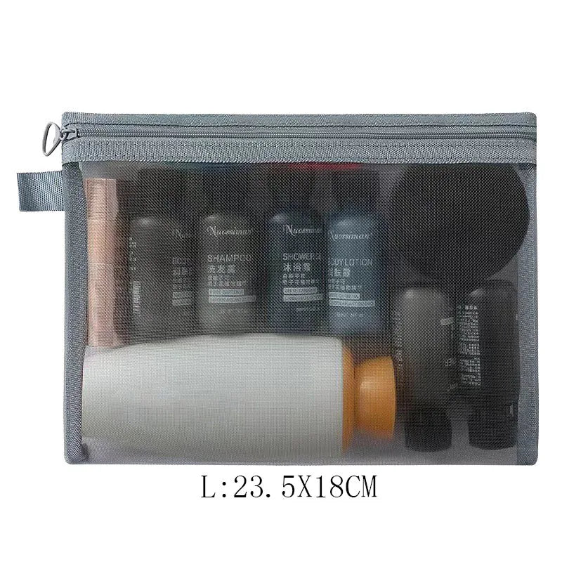 Trousse de Toilette Transparente – Maquillage & Accessoires