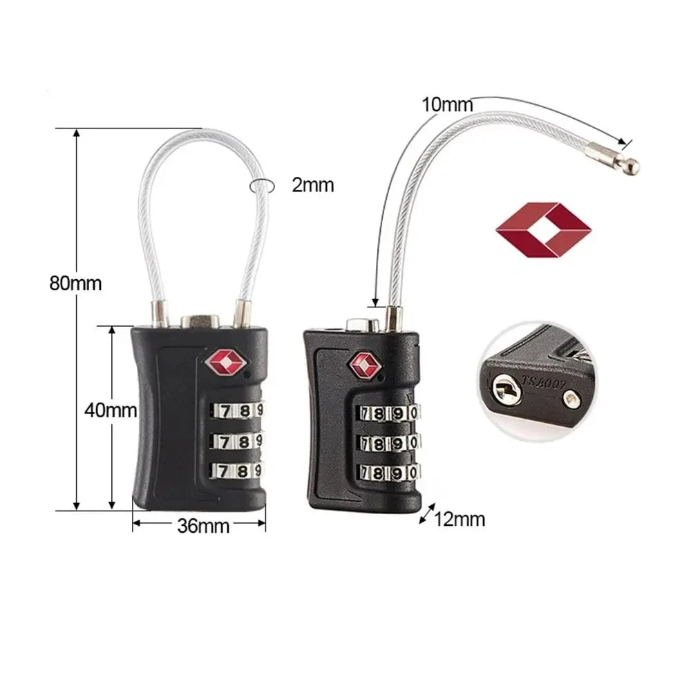 Cadenas TSA à Code pour Valise