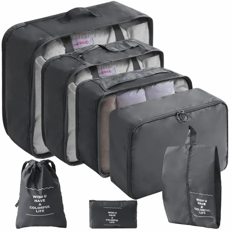 Organiseurs de Valise – Set Complet (7 ou 10 pièces)