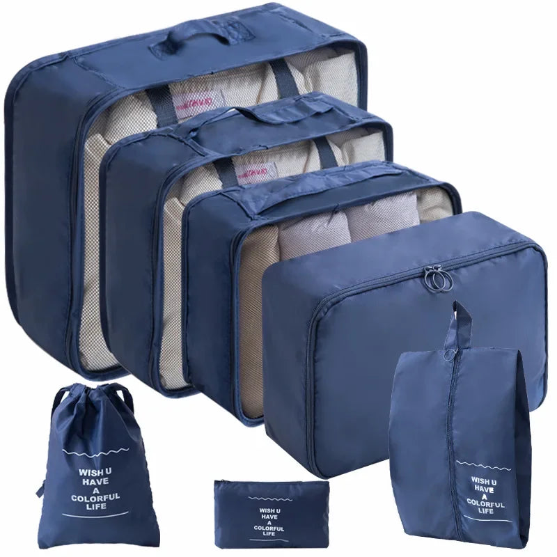 Organiseurs de Valise – Set Complet (7 ou 10 pièces)
