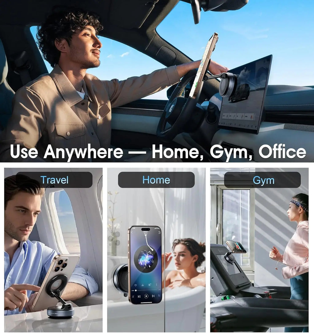 Support téléphone magnétique pour voiture