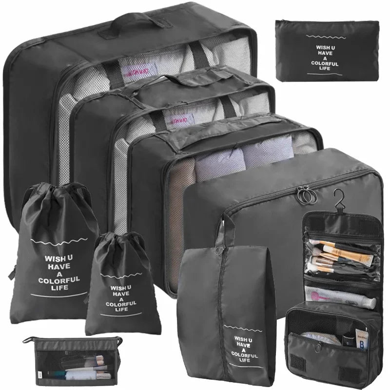 Organiseurs de Valise – Set Complet (7 ou 10 pièces)