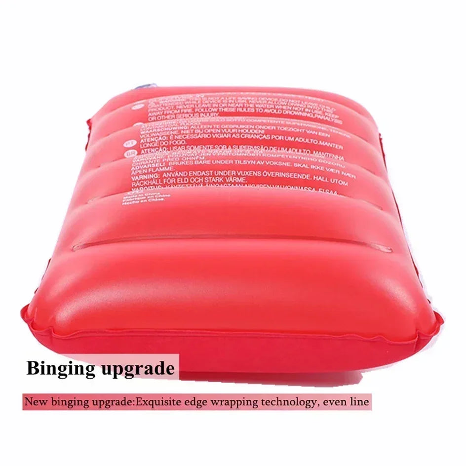 Coussin gonflable pliable pour avion et camping