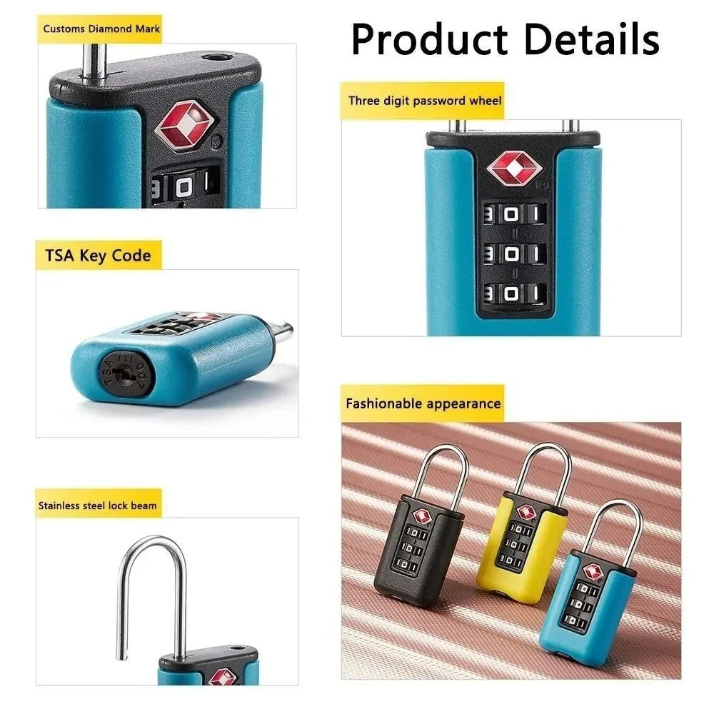 Cadenas TSA à Code pour Valise