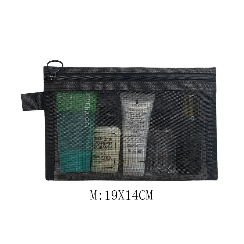 Trousse de Toilette Transparente – Maquillage & Accessoires