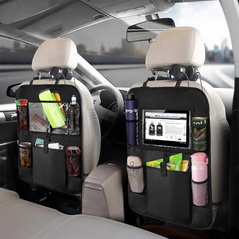 Organiseur de siège arrière avec support tablette