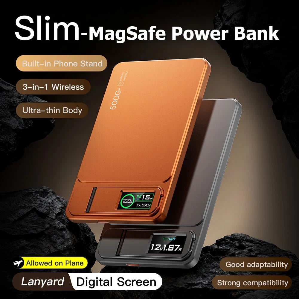 Powerbank Magnétique Sans Fil MagSafe 10000mAh