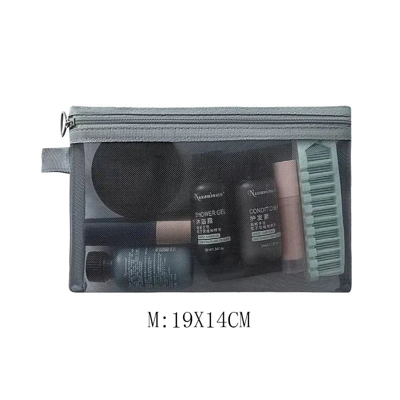 Trousse de Toilette Transparente – Maquillage & Accessoires