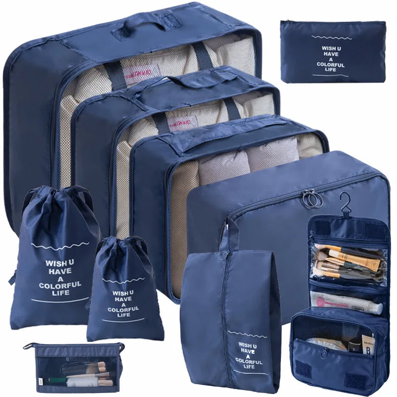 Organiseurs de Valise – Set Complet (7 ou 10 pièces)