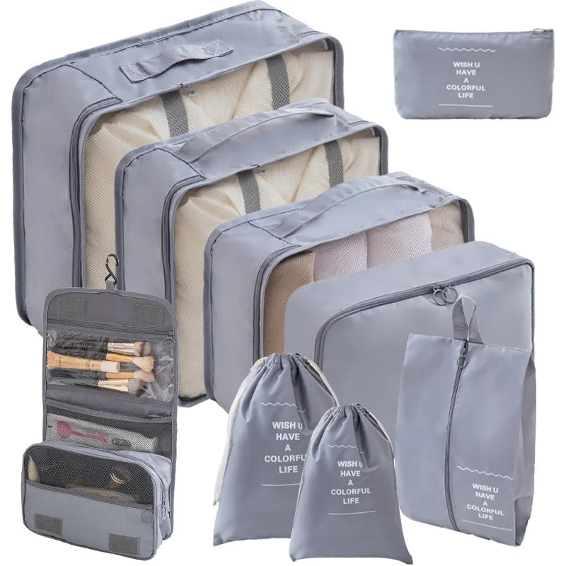 Organiseurs de Valise – Set Complet (7 ou 10 pièces)