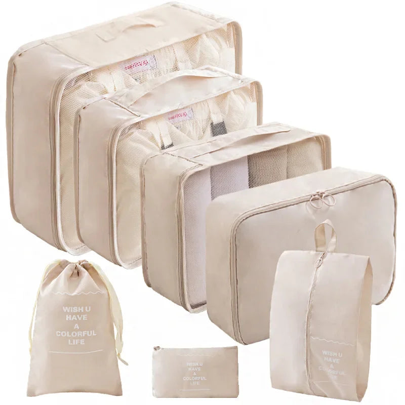 Organiseurs de Valise – Set Complet (7 ou 10 pièces)