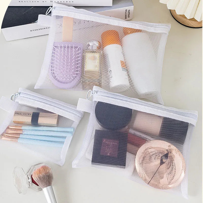 Trousse de Toilette Transparente – Maquillage & Accessoires