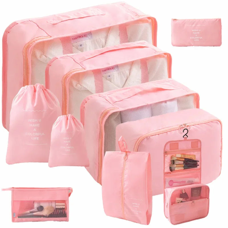 Organiseurs de Valise – Set Complet (7 ou 10 pièces)
