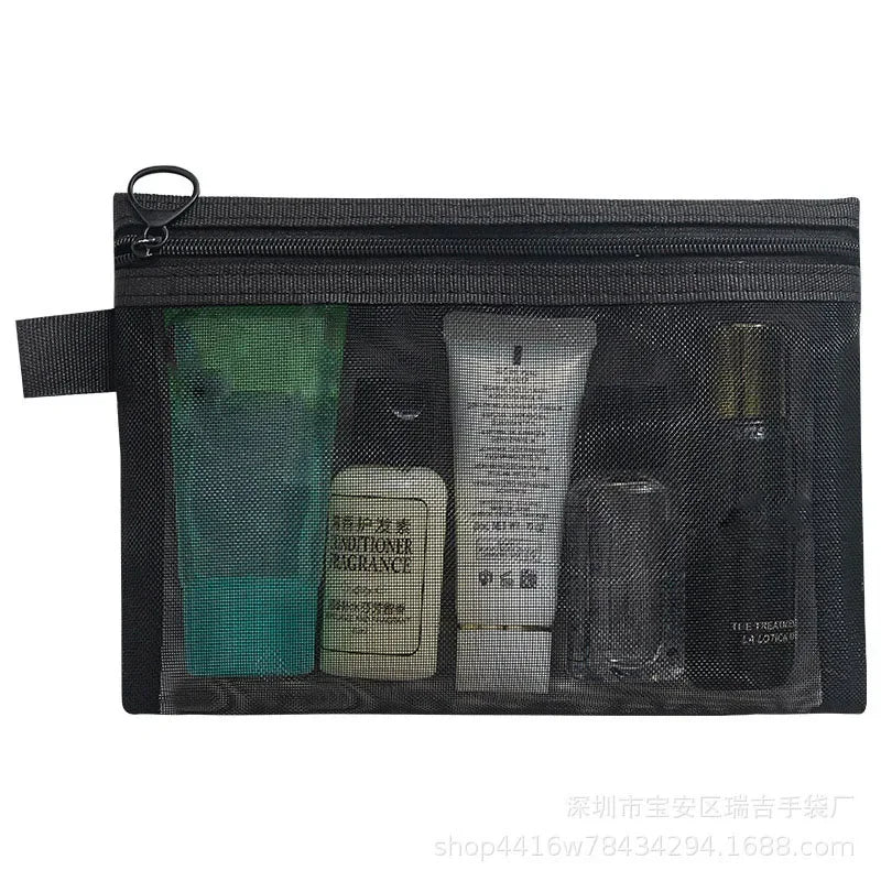 Trousse de Toilette Transparente – Maquillage & Accessoires