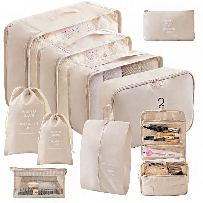 Organiseurs de Valise – Set Complet (7 ou 10 pièces)