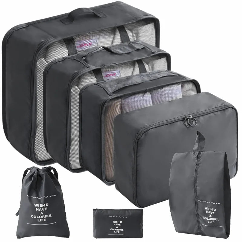 Organiseurs de Valise – Set Complet (7 ou 10 pièces)