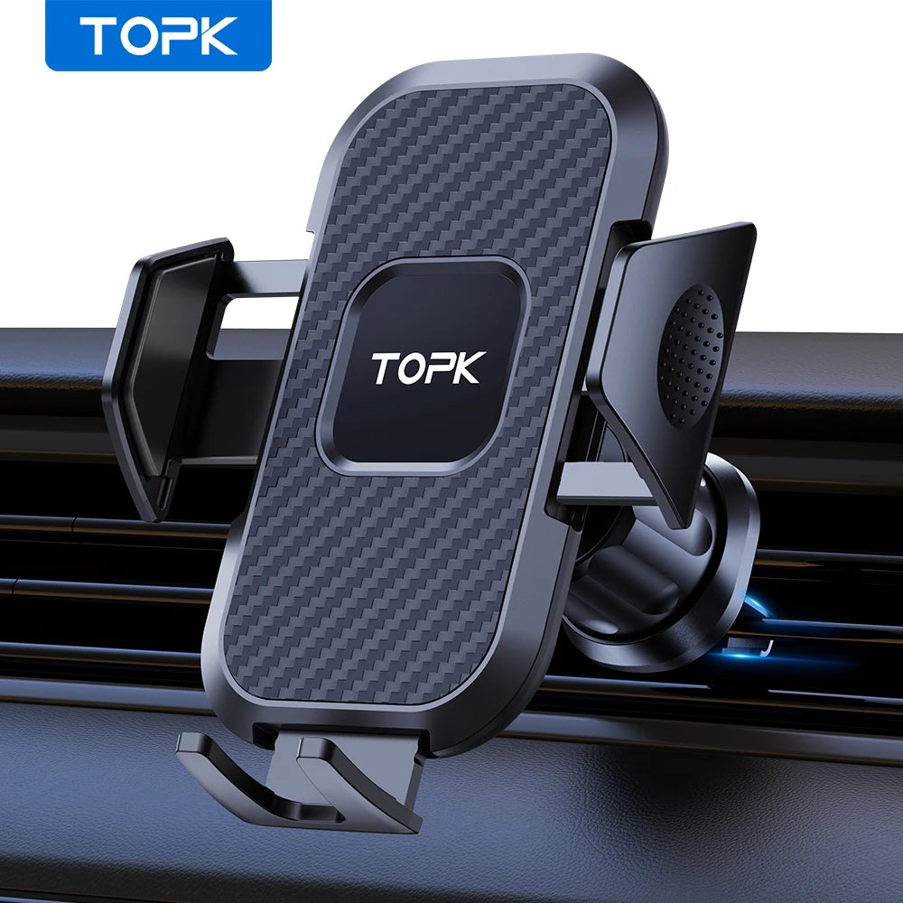 Support téléphone TOPK pour grille d'aération