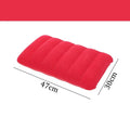 Coussin gonflable pliable pour avion et camping