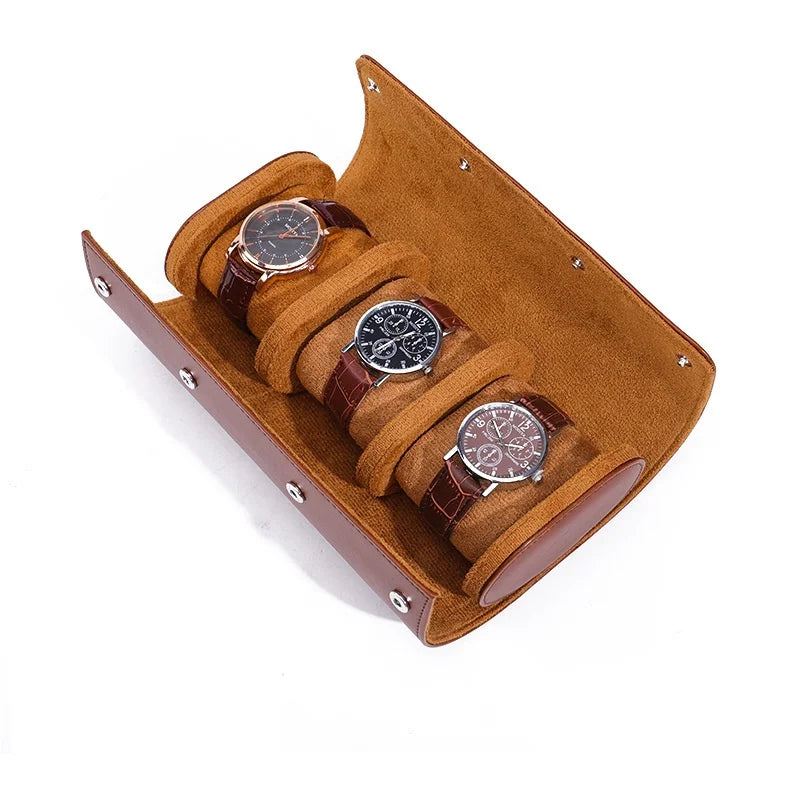 Écrin à Montres en Cuir