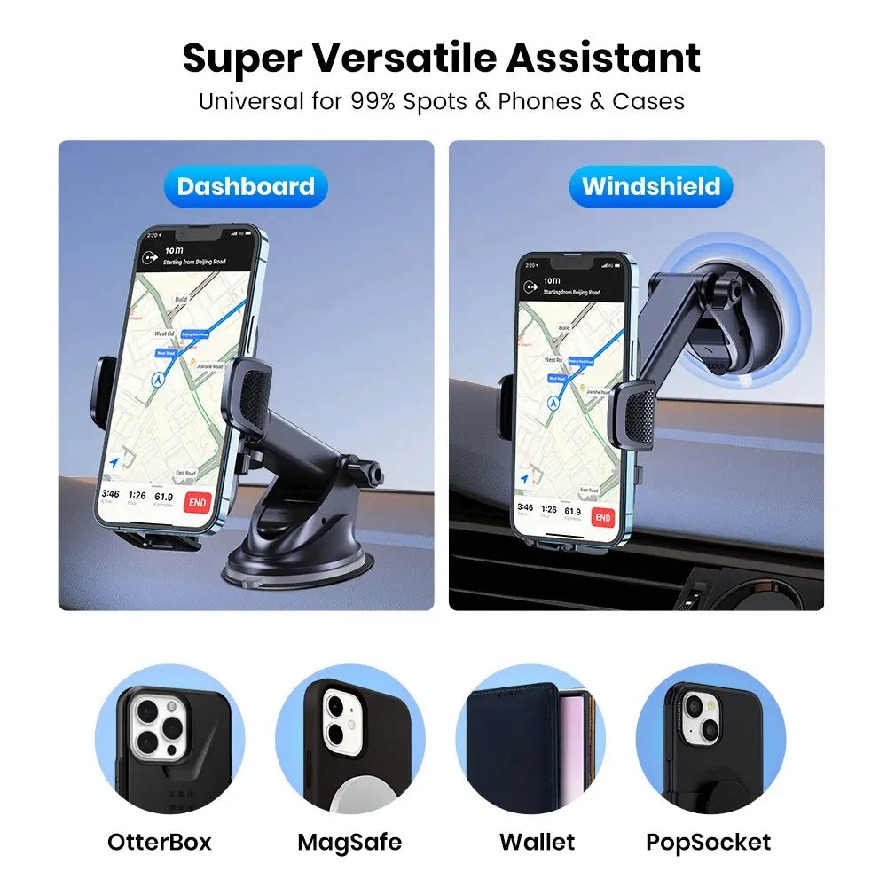 Support téléphone TOPK ventouse pour tableau de bord
