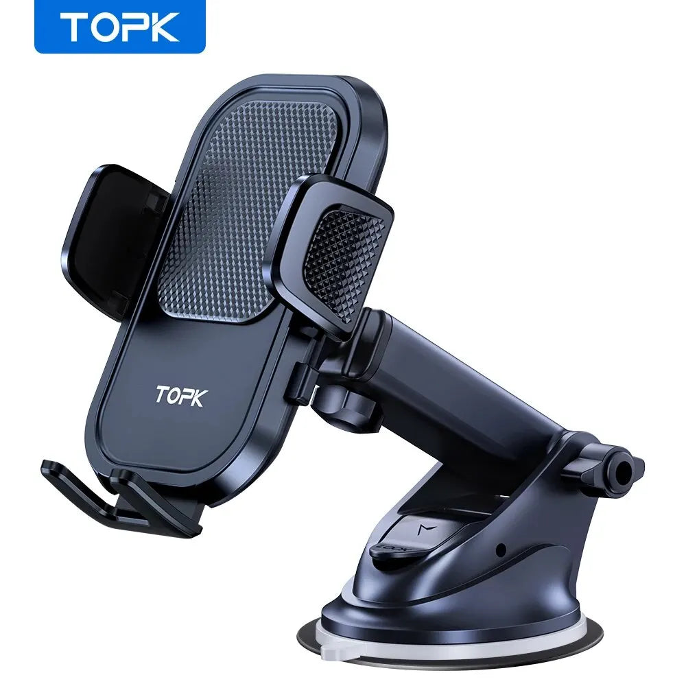Support téléphone TOPK ventouse pour tableau de bord