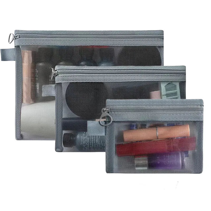 Trousse de Toilette Transparente – Maquillage & Accessoires