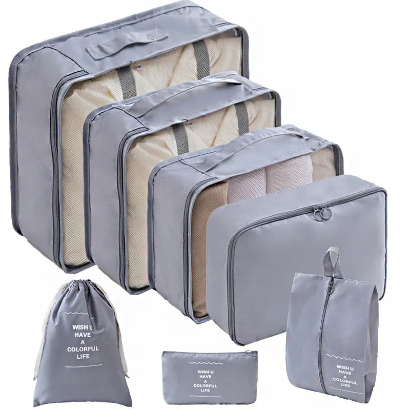Organiseurs de Valise – Set Complet (7 ou 10 pièces)
