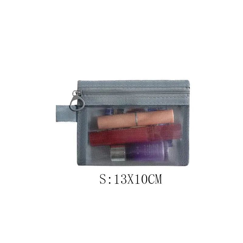 Trousse de Toilette Transparente – Maquillage & Accessoires