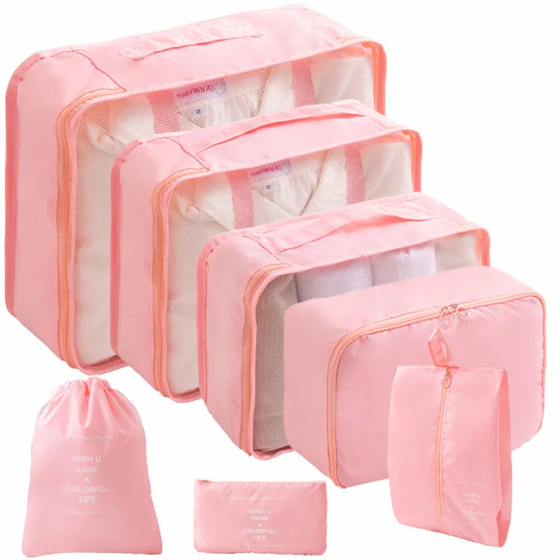 Organiseurs de Valise – Set Complet (7 ou 10 pièces)