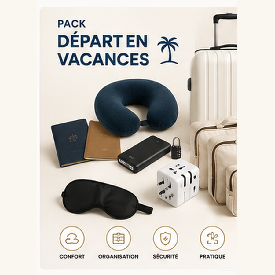 Pack Départ en Vacances - Bagage Léger