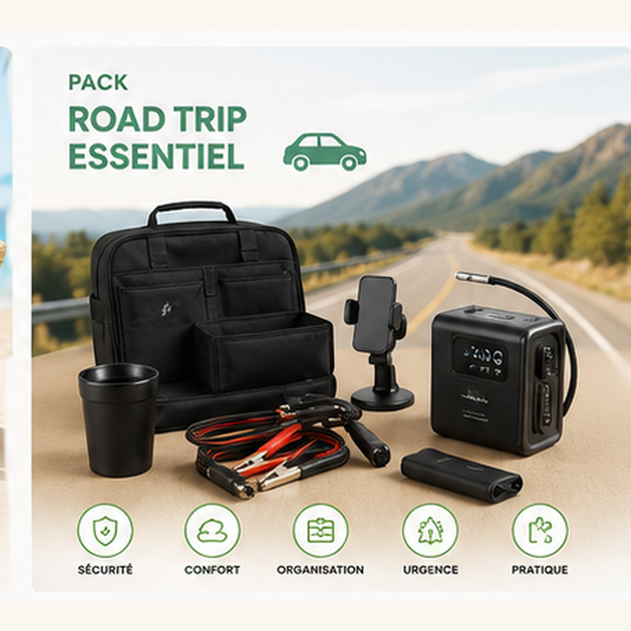 Pack Road Trip Essentiel - Bagage Léger