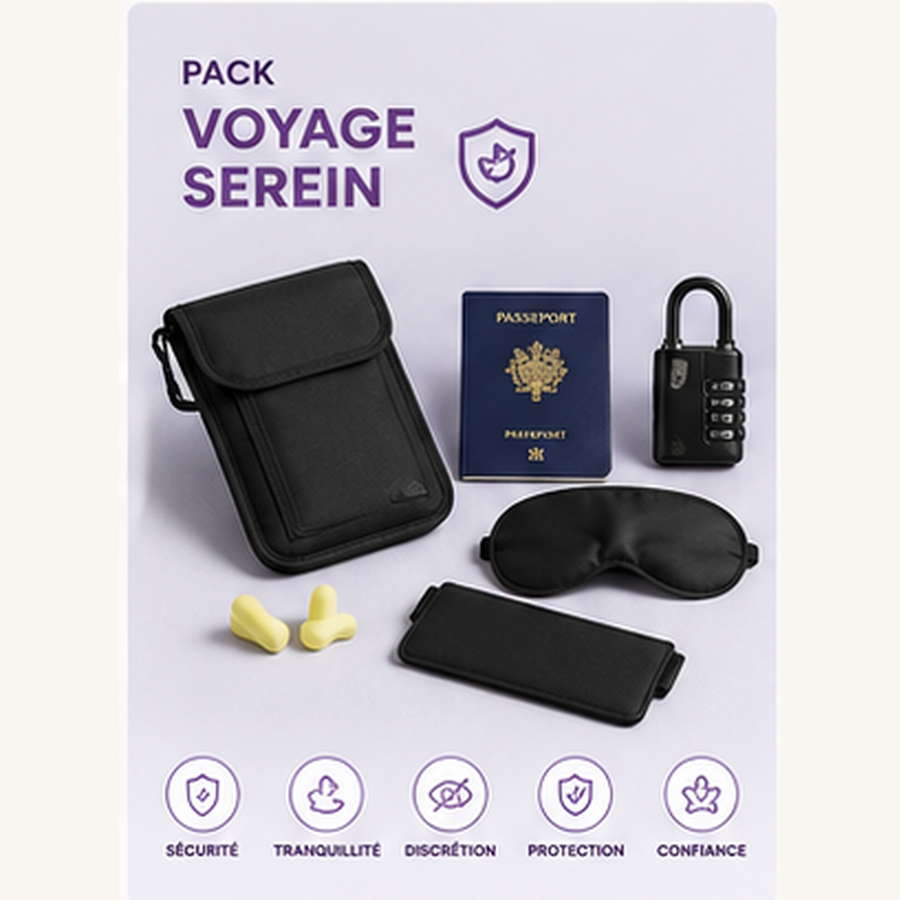Pack Voyage Serein - Bagage Léger